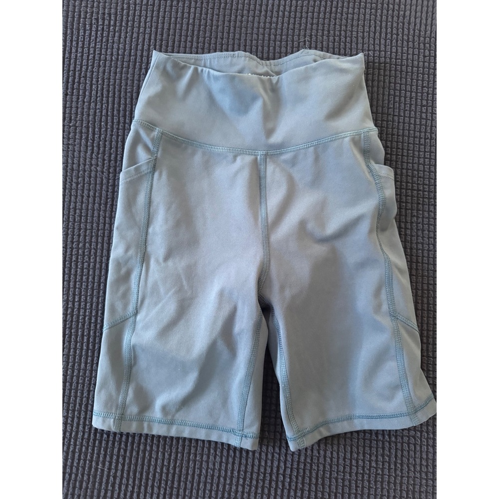 American Eagle The Everything Pocket‎ Bike Short XS Blue Activewear Athleisure
